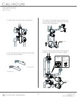 Предварительный просмотр 6 страницы Signature Hardware CALHOUN 927746 Manual