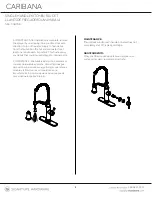 Preview for 4 page of Signature Hardware CARIBANA 950738 Quick Start Manual