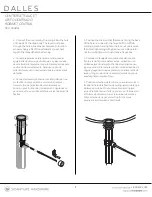 Preview for 7 page of Signature Hardware DALLES 904891 Manual