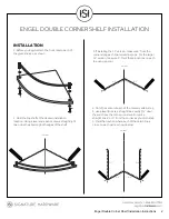 Предварительный просмотр 2 страницы Signature Hardware Engel Installation Instructions