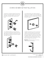 Preview for 4 page of Signature Hardware EXIRA Installation Manual