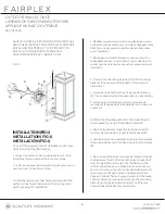 Предварительный просмотр 3 страницы Signature Hardware FAIRPLEX 476889 Installation