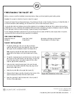 Preview for 1 page of Signature Hardware Freestanding Tub Faucet Set Installation Instructions