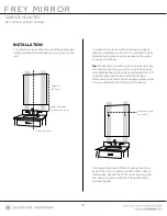 Preview for 2 page of Signature Hardware FREY 949624 Quick Start Manual