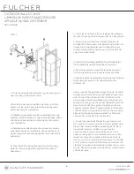 Предварительный просмотр 3 страницы Signature Hardware Fulcher Manual