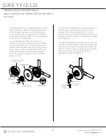 Preview for 6 page of Signature Hardware GREYFIELD 948556 Quick Start Manual