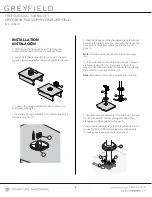 Preview for 2 page of Signature Hardware GREYFIELD 948657 Quick Start Manual