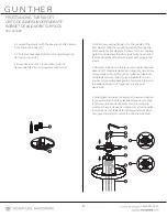 Preview for 3 page of Signature Hardware GUNTHER 953080 Quick Start Manual