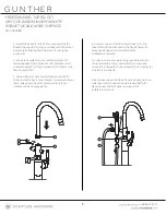 Preview for 5 page of Signature Hardware GUNTHER 953080 Quick Start Manual