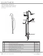 Preview for 6 page of Signature Hardware GUNTHER 953080 Quick Start Manual