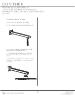 Preview for 15 page of Signature Hardware GUNTHER 953359 Manual