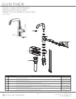 Preview for 8 page of Signature Hardware Gunther SHWSCGU100CP Installation Instructions Manual