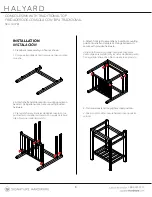 Preview for 3 page of Signature Hardware HALYARD 949781 Installation Instructions