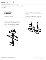 Preview for 2 page of Signature Hardware HIBISCUS 948575 Quick Start Manual