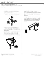 Preview for 4 page of Signature Hardware HIBISCUS 948575 Quick Start Manual