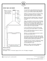 Preview for 4 page of Signature Hardware Island Mount Range Hood Installation Instructions Manual