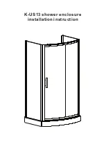 Preview for 1 page of Signature Hardware K-US13 Installation Instructions Manual