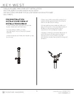 Preview for 5 page of Signature Hardware KEY WEST 948576 Manual