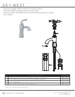 Preview for 7 page of Signature Hardware KEY WEST 948576 Manual