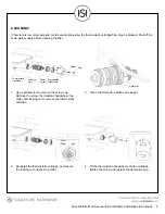 Preview for 4 page of Signature Hardware KNOX WATERFALL TUB SPOUT WITH HAND SHOWER Installation Instructions