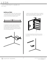 Preview for 2 page of Signature Hardware LEDA 950612 Quick Start Manual