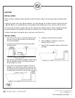 Preview for 1 page of Signature Hardware Leland Quick Start Manual