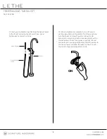 Preview for 4 page of Signature Hardware LETHE 926768 Installation Instructions