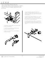 Preview for 4 page of Signature Hardware LEXIA 953764 Manual