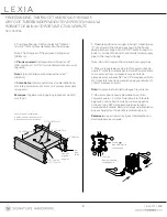 Preview for 3 page of Signature Hardware LEXIA 953765 Manual