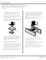 Preview for 4 page of Signature Hardware LEXIA 953765 Manual