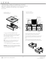 Preview for 5 page of Signature Hardware LEXIA 953765 Manual