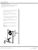 Preview for 3 page of Signature Hardware LEXIA 953768 Quick Start Manual