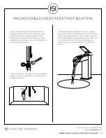 Preview for 3 page of Signature Hardware Maleko Installation Manual