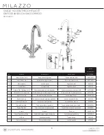 Предварительный просмотр 6 страницы Signature Hardware MILAZZO 948577 Manual