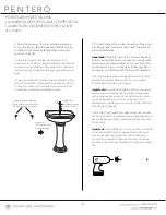 Preview for 3 page of Signature Hardware PENTERO Quick Start Manual