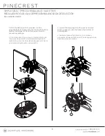 Preview for 3 page of Signature Hardware Pinecrest 948978 Installation Instructions