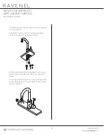 Preview for 3 page of Signature Hardware RAVENEL 948525 Manual