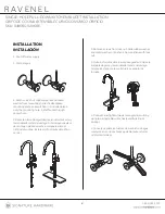 Preview for 2 page of Signature Hardware RAVENEL 949685 Manual