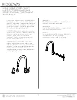 Preview for 4 page of Signature Hardware RIDGEWAY 951732 Quick Start Manual