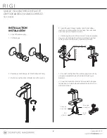 Предварительный просмотр 2 страницы Signature Hardware Rigi 948581 Installation Instructions