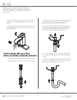 Предварительный просмотр 3 страницы Signature Hardware Rigi 948581 Installation Instructions