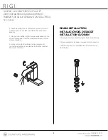 Предварительный просмотр 4 страницы Signature Hardware RIGI 948581 Manual