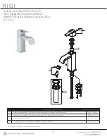 Предварительный просмотр 7 страницы Signature Hardware RIGI 948581 Manual