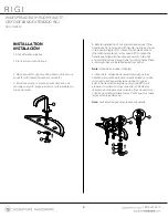 Preview for 2 page of Signature Hardware Rigi 948597 Manual