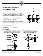 Signature Hardware ROTUNDA Installation Instructions preview