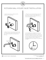 Preview for 3 page of Signature Hardware ROTUNDA Installation