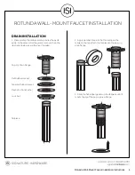 Preview for 4 page of Signature Hardware ROTUNDA Installation