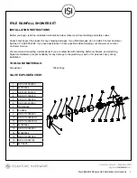 Предварительный просмотр 1 страницы Signature Hardware RYLE Installation Instructions