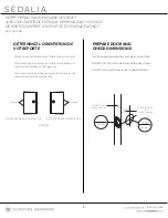 Preview for 5 page of Signature Hardware SEDALIA 951718 Manual