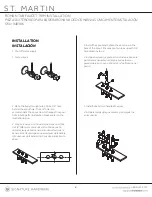 Preview for 2 page of Signature Hardware St. Martin 948306 Installation